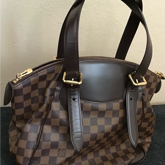Louis Vuitton Verona Damier Ebene Satchel - Picture 2 of 9